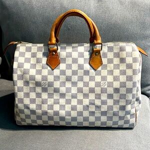 Louis Vuitton Damier Azur Speedy 35